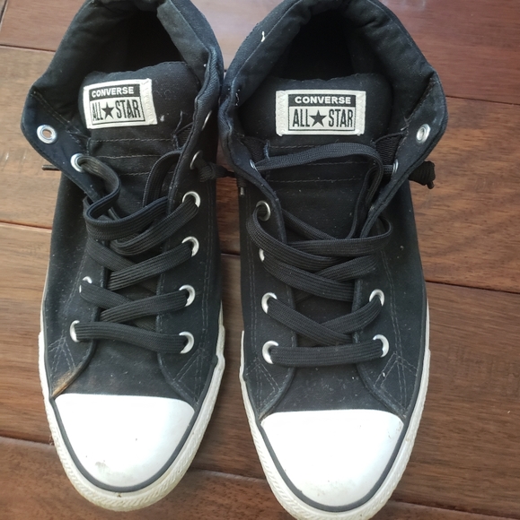 Black & White Converse Men's 8 .5